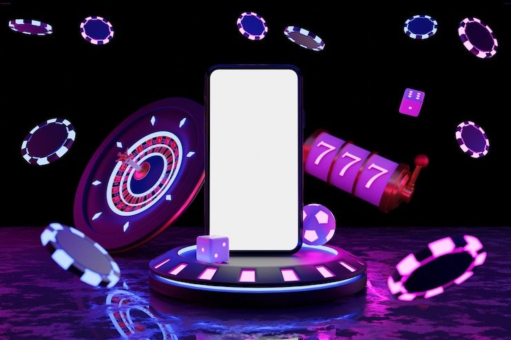 Pengguna memeriksa deposit lewat mobile